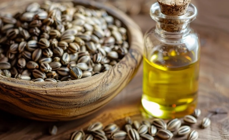 تقویت مو، مژه و ناخن با روغن کرچک